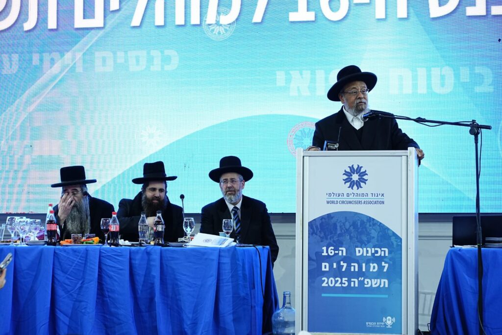 הגר"י אזרחי זעק: "גוזרים נגד התורה, שלא יגזרו נגד ברית מילה"