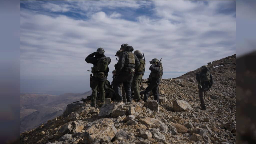 תיעוד: לוחמי העילית של צה"ל כבשו את החרמון הסורי