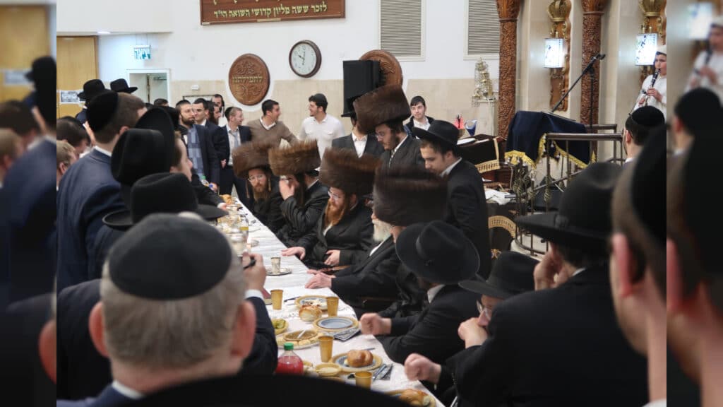 במעמד האדמו"ר: החתן צעיר סיים את הש"ס בימי השבע ברכות