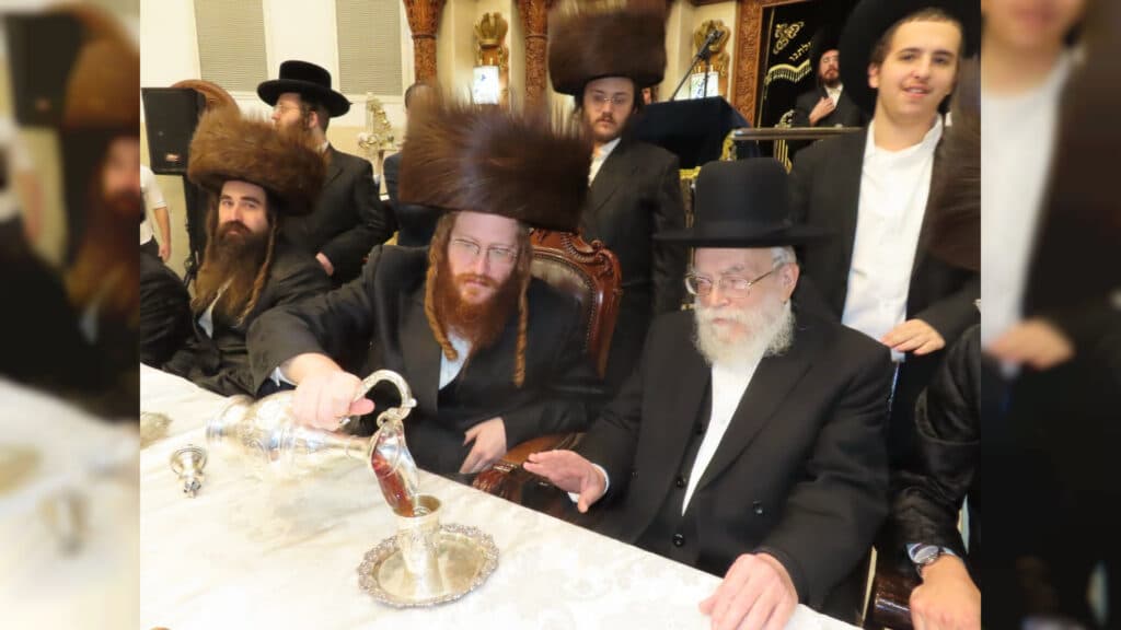 במעמד האדמו"ר: החתן צעיר סיים את הש"ס בימי השבע ברכות