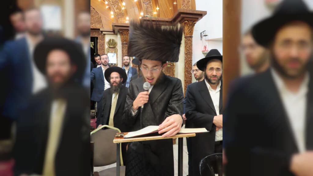 במעמד האדמו"ר: החתן צעיר סיים את הש"ס בימי השבע ברכות