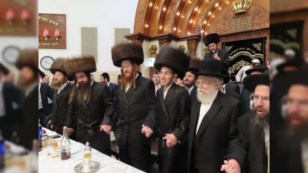 במעמד האדמו"ר: החתן צעיר סיים את הש"ס בימי השבע ברכות