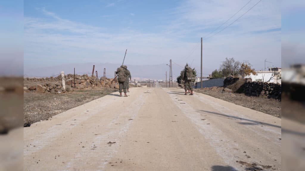 הגנה קדמית בשטח: לוחמי הצנחנים פשטו על סוריה