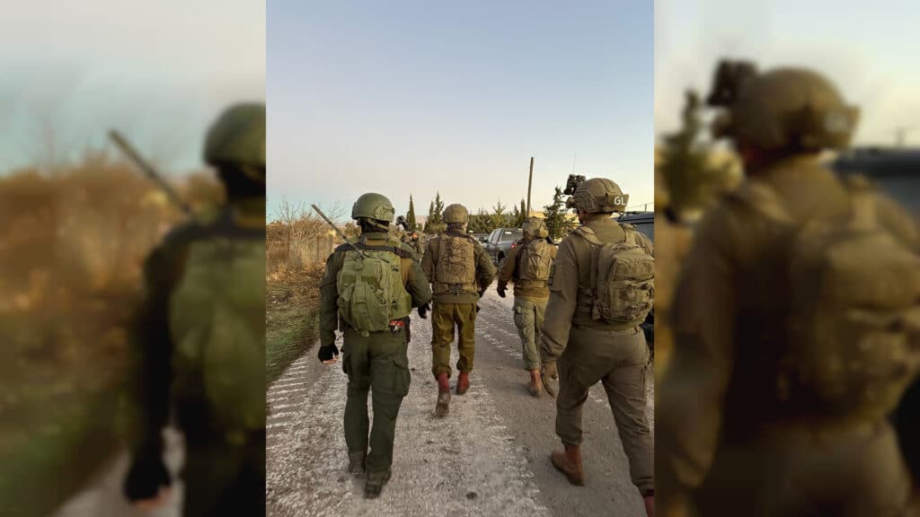 הגנה קדמית בשטח: לוחמי הצנחנים פשטו על סוריה