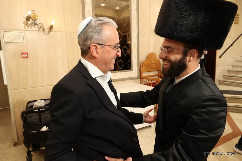 היועץ החרדי לנשיא ערך ברית לבנו - כמעט כולם התייצבו