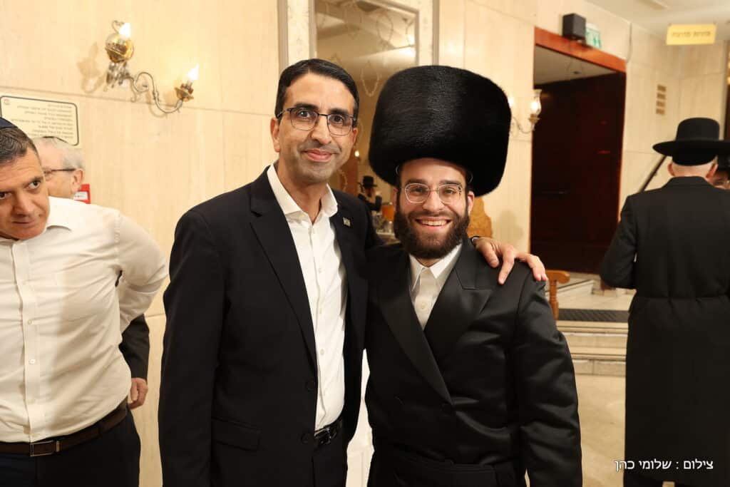 היועץ החרדי לנשיא ערך ברית לבנו - כמעט כולם התייצבו