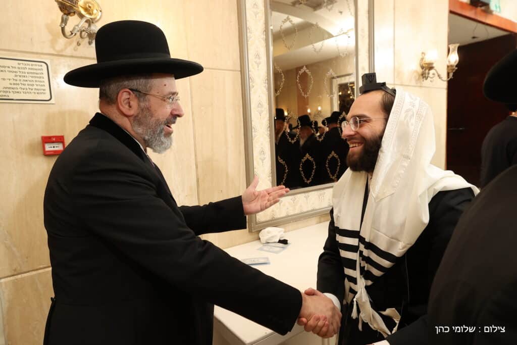 היועץ החרדי לנשיא ערך ברית לבנו - כמעט כולם התייצבו