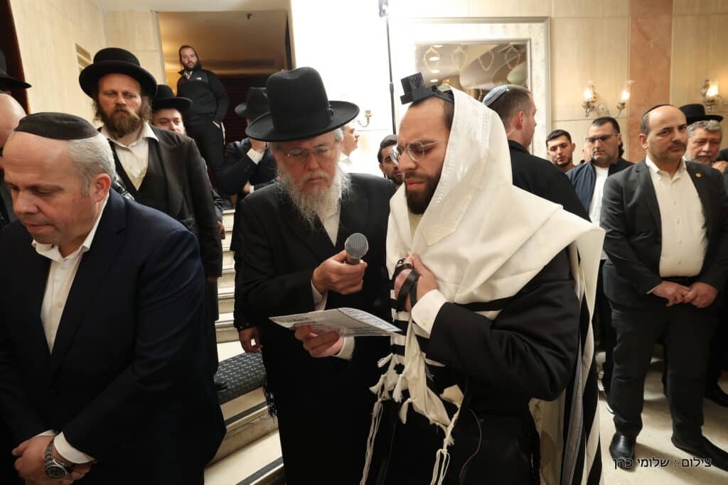 היועץ החרדי לנשיא ערך ברית לבנו - כמעט כולם התייצבו