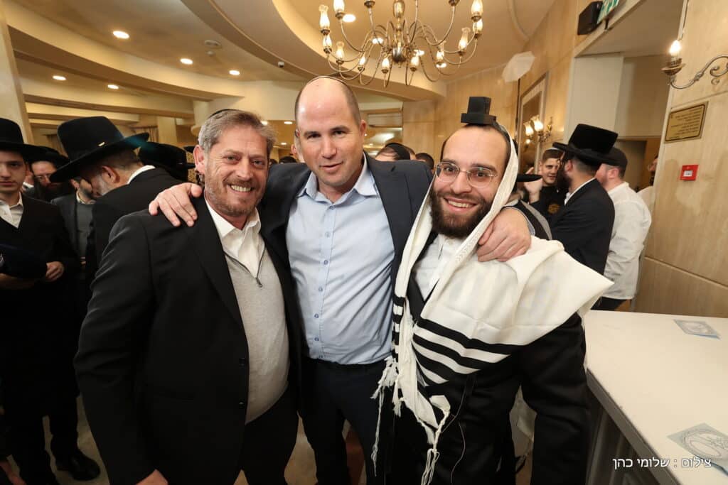 היועץ החרדי לנשיא ערך ברית לבנו - כמעט כולם התייצבו