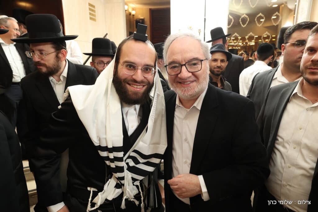 היועץ החרדי לנשיא ערך ברית לבנו - כמעט כולם התייצבו