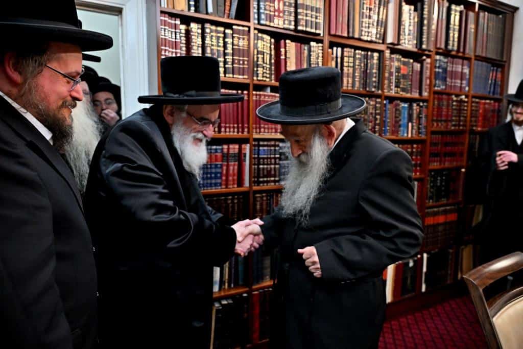 גלריה: מסע המלכות של האדמו"ר מויז'ניץ בלונדון