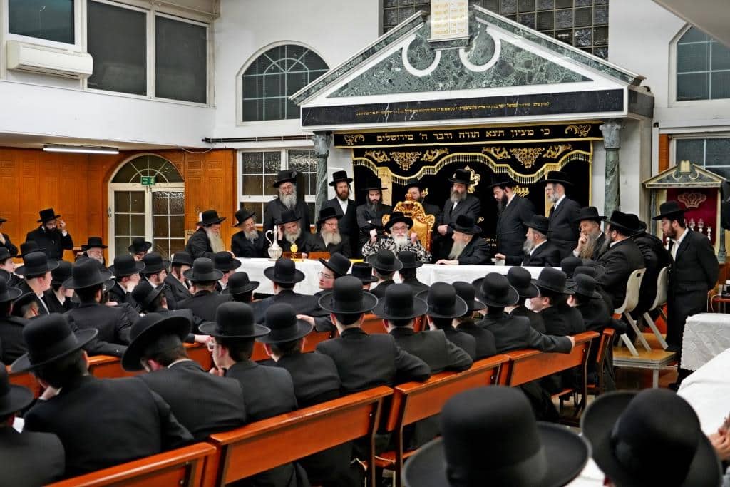 גלריה: מסע המלכות של האדמו"ר מויז'ניץ בלונדון