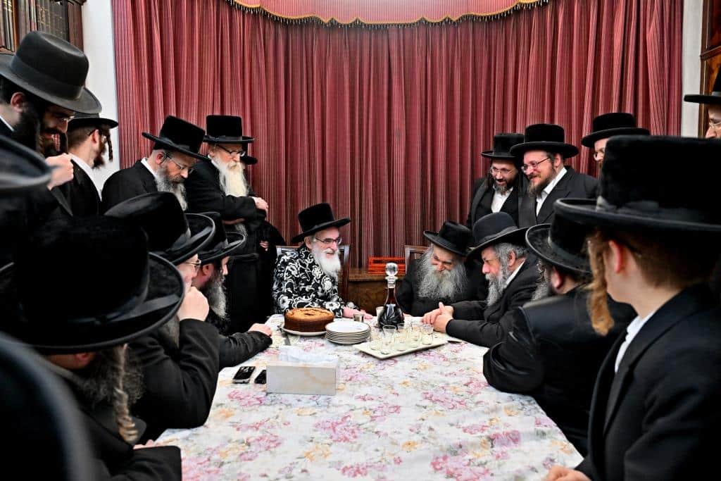 גלריה: מסע המלכות של האדמו"ר מויז'ניץ בלונדון