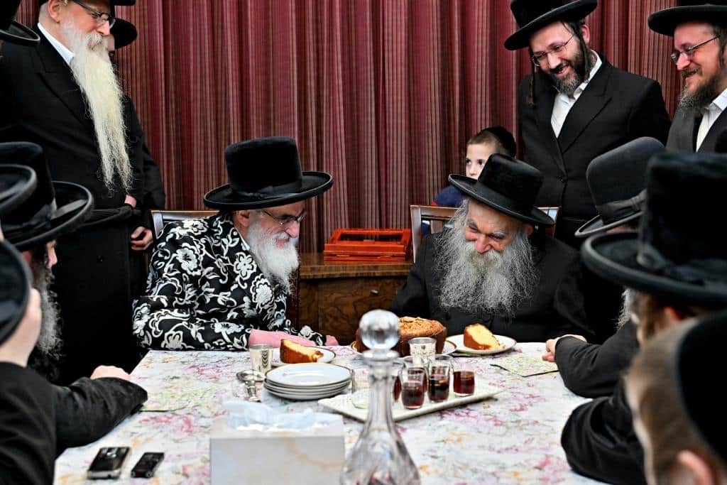 גלריה: מסע המלכות של האדמו"ר מויז'ניץ בלונדון