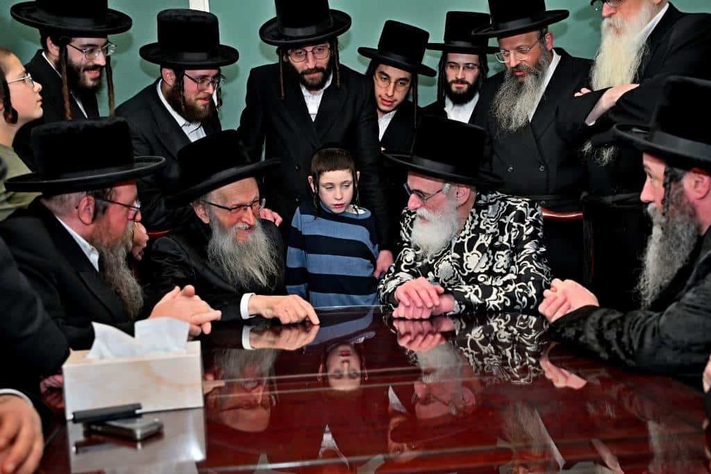 גלריה: מסע המלכות של האדמו"ר מויז'ניץ בלונדון