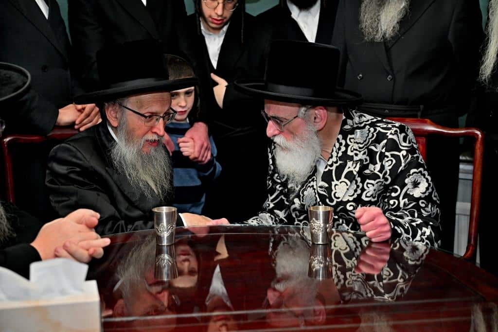 גלריה: מסע המלכות של האדמו"ר מויז'ניץ בלונדון