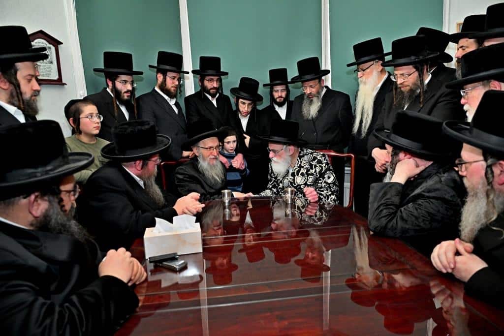 גלריה: מסע המלכות של האדמו"ר מויז'ניץ בלונדון