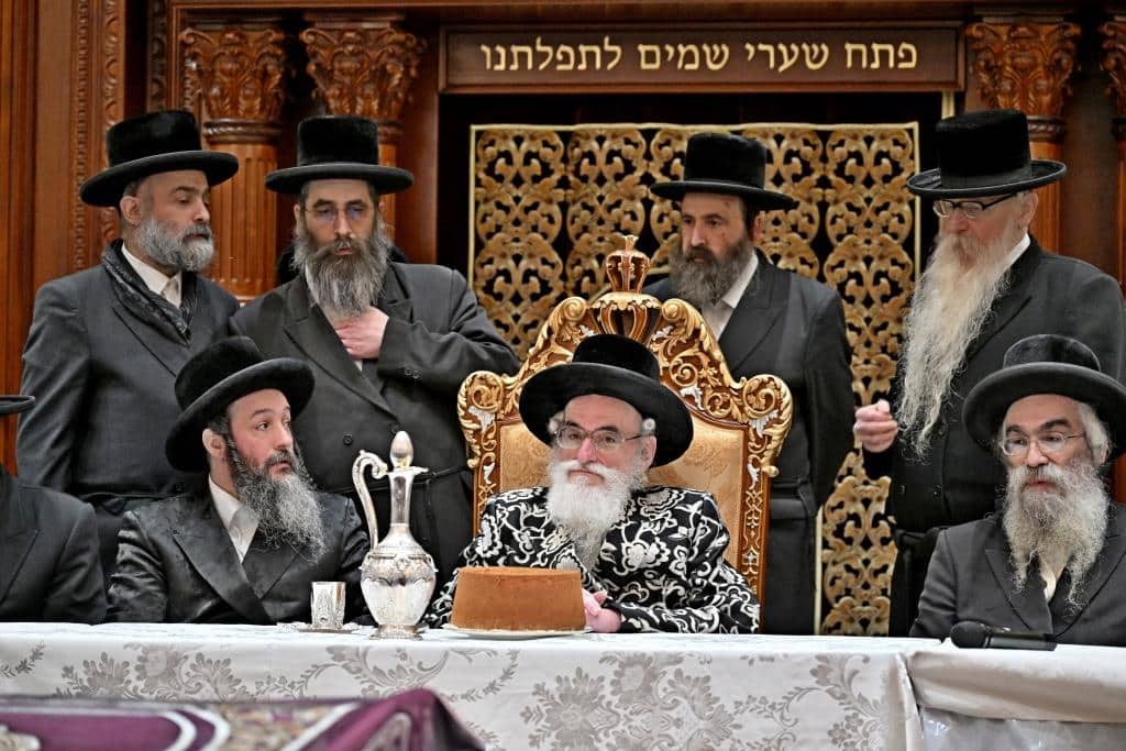 גלריה: מסע המלכות של האדמו"ר מויז'ניץ בלונדון