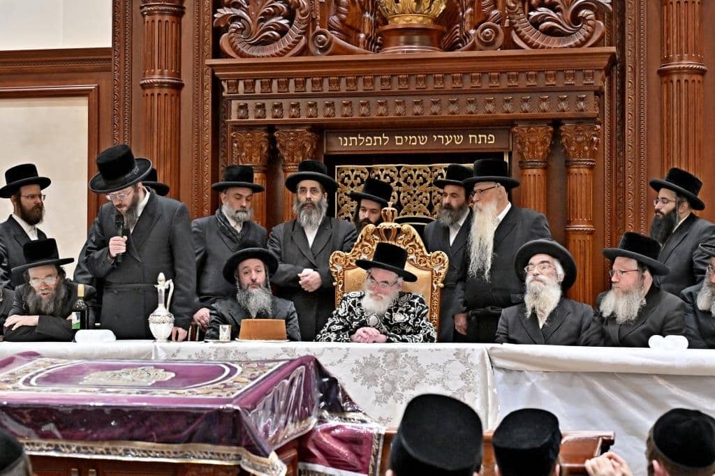 גלריה: מסע המלכות של האדמו"ר מויז'ניץ בלונדון