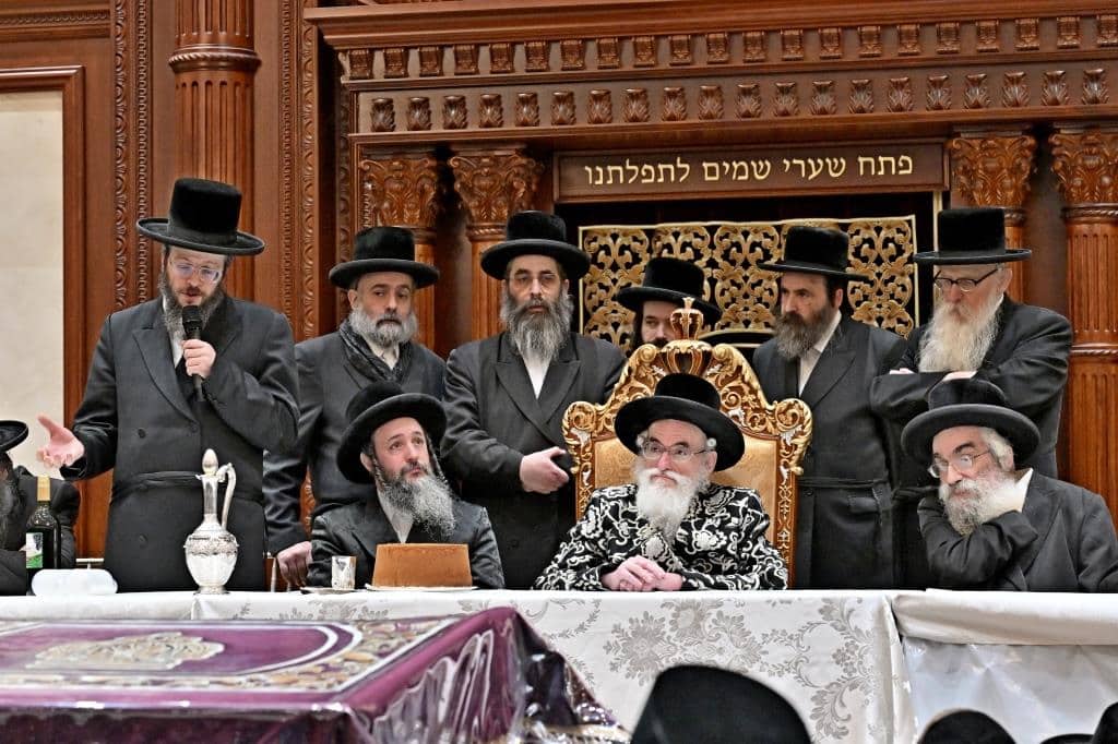 גלריה: מסע המלכות של האדמו"ר מויז'ניץ בלונדון