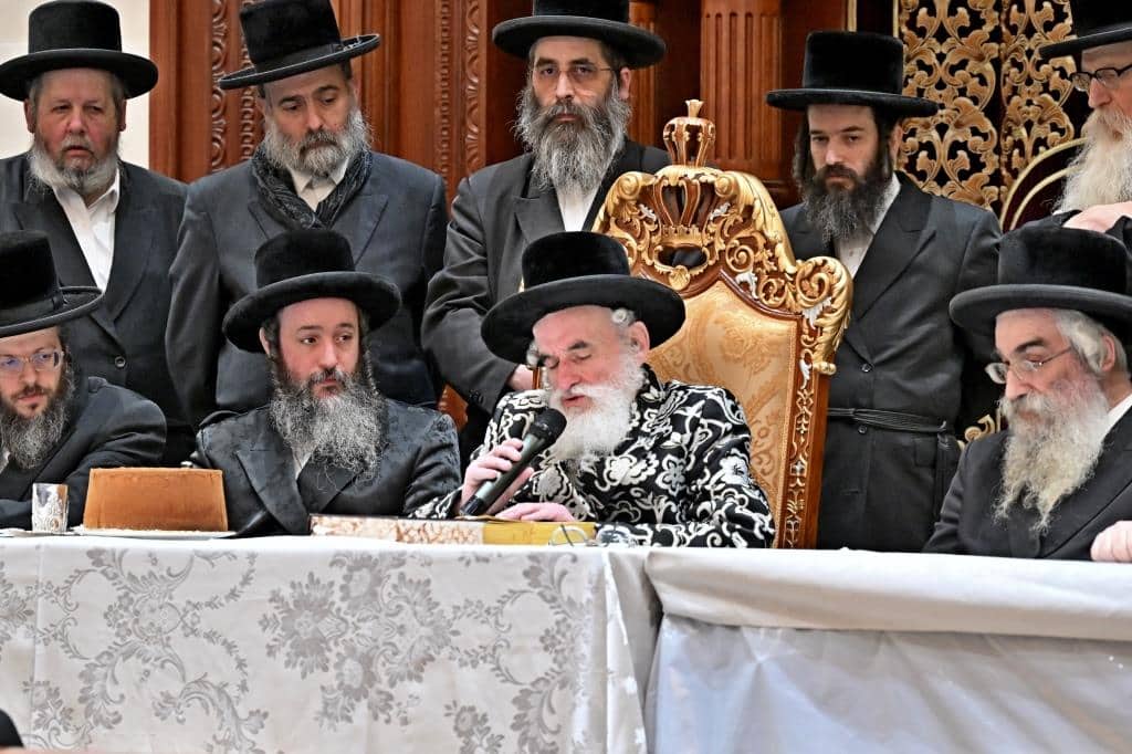 גלריה: מסע המלכות של האדמו"ר מויז'ניץ בלונדון