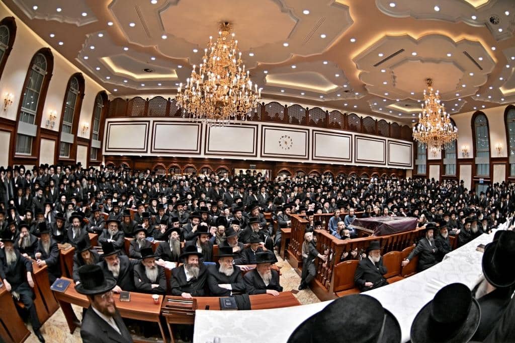 גלריה: מסע המלכות של האדמו"ר מויז'ניץ בלונדון