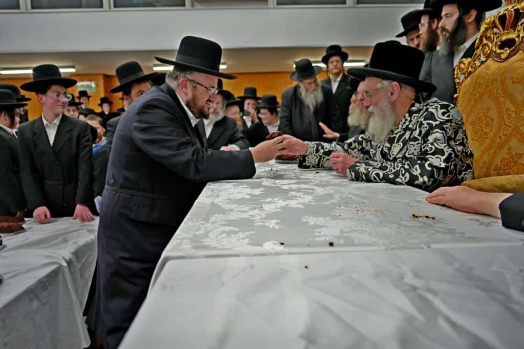 גלריה: מסע המלכות של האדמו"ר מויז'ניץ בלונדון