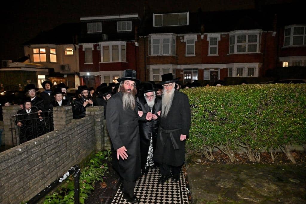 גלריה: מסע המלכות של האדמו"ר מויז'ניץ בלונדון