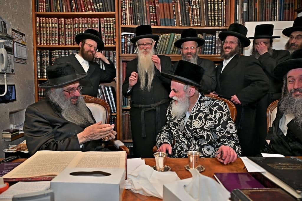 גלריה: מסע המלכות של האדמו"ר מויז'ניץ בלונדון