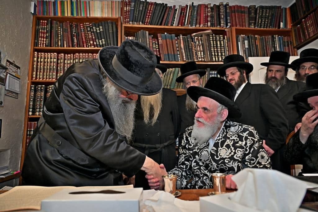 גלריה: מסע המלכות של האדמו"ר מויז'ניץ בלונדון