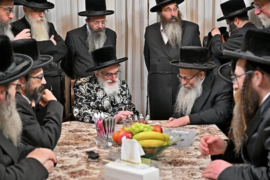 גלריה: מסע המלכות של האדמו"ר מויז'ניץ בלונדון