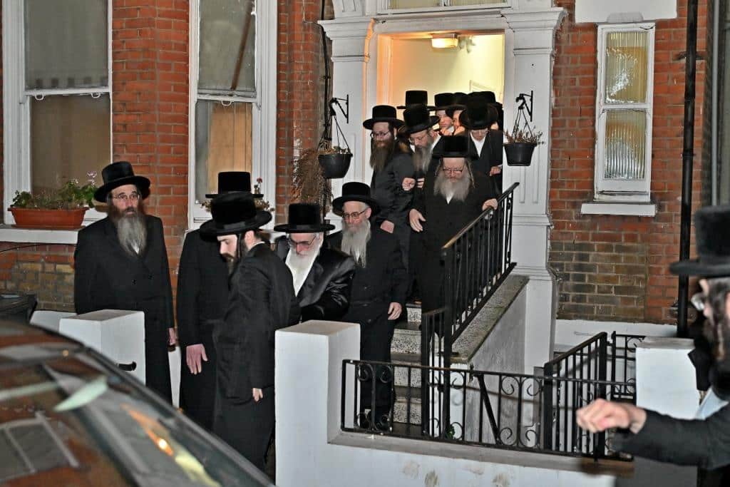 גלריה: מסע המלכות של האדמו"ר מויז'ניץ בלונדון
