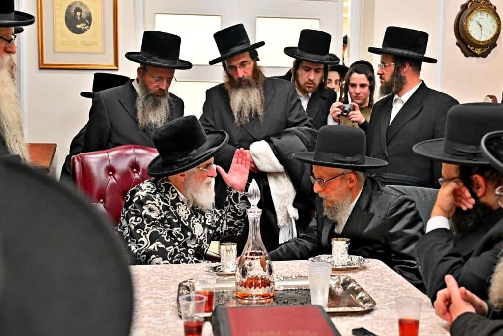 גלריה: מסע המלכות של האדמו"ר מויז'ניץ בלונדון