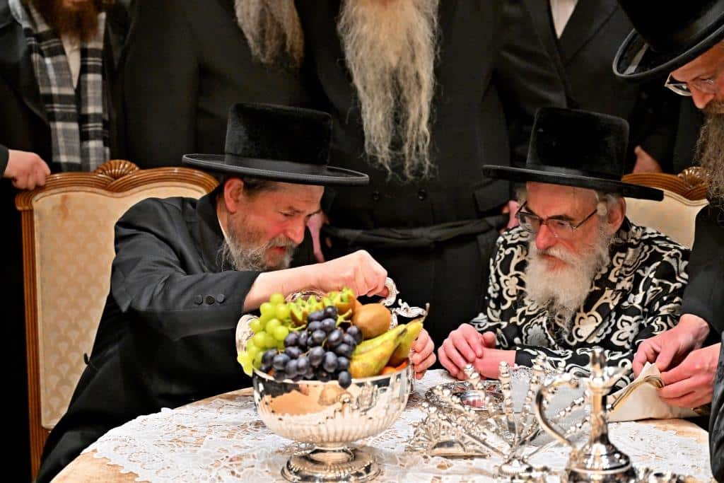 גלריה: מסע המלכות של האדמו"ר מויז'ניץ בלונדון