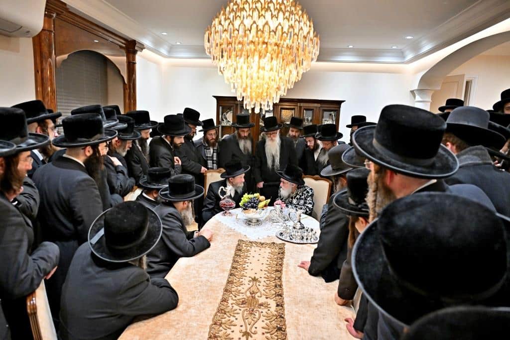 גלריה: מסע המלכות של האדמו"ר מויז'ניץ בלונדון