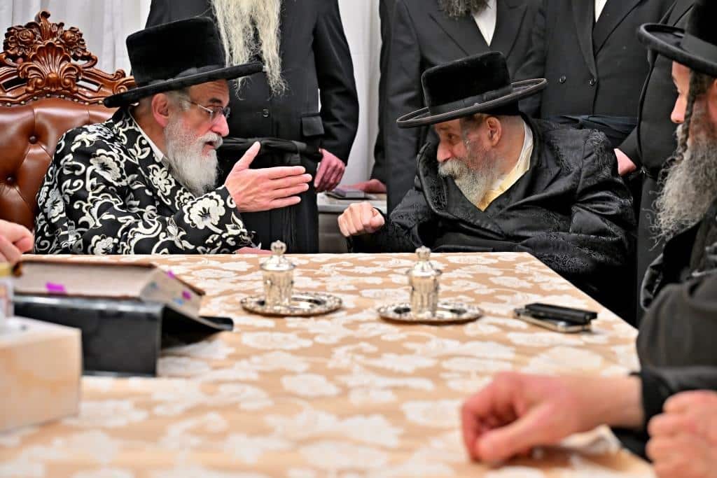 גלריה: מסע המלכות של האדמו"ר מויז'ניץ בלונדון