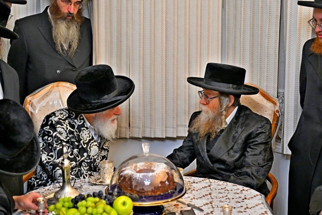 גלריה: מסע המלכות של האדמו"ר מויז'ניץ בלונדון