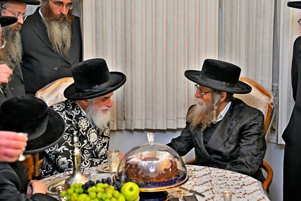 גלריה: מסע המלכות של האדמו"ר מויז'ניץ בלונדון