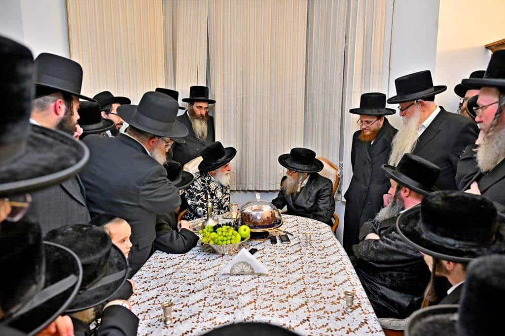 גלריה: מסע המלכות של האדמו"ר מויז'ניץ בלונדון