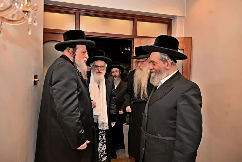 גלריה: מסע המלכות של האדמו"ר מויז'ניץ בלונדון