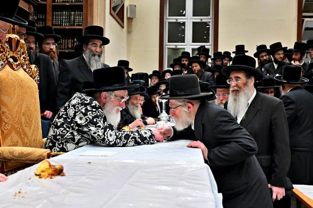 גלריה: מסע המלכות של האדמו"ר מויז'ניץ בלונדון