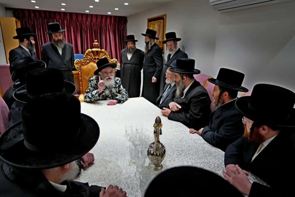 גלריה: מסע המלכות של האדמו"ר מויז'ניץ בלונדון