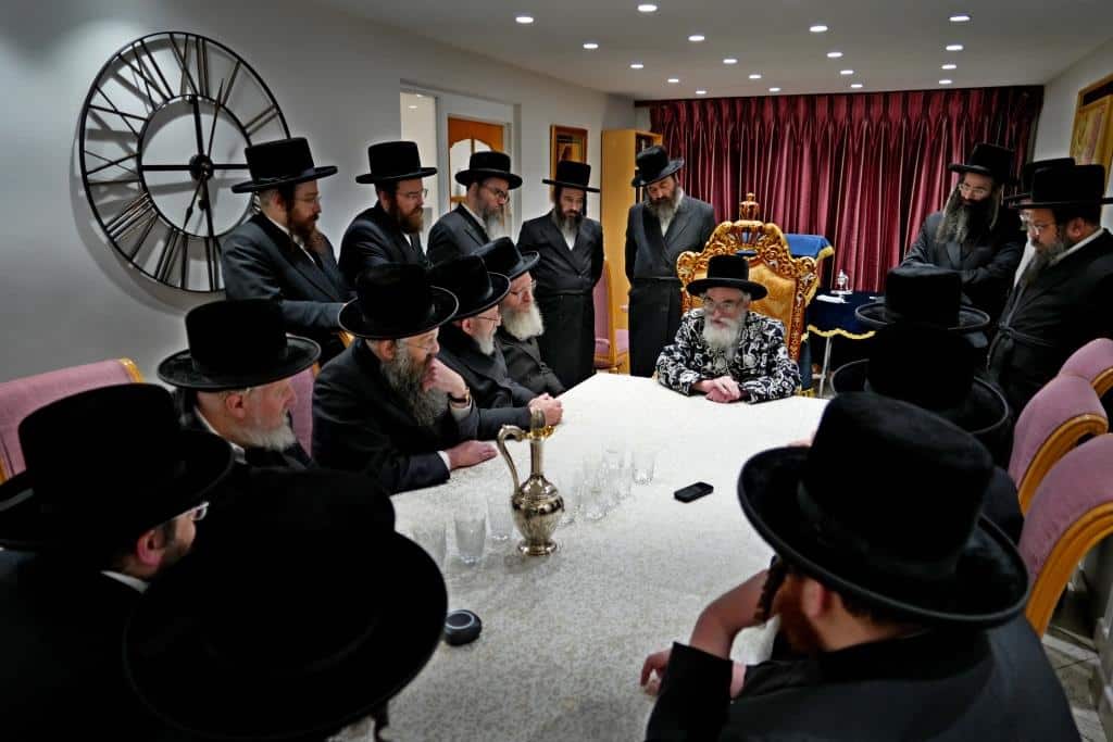 גלריה: מסע המלכות של האדמו"ר מויז'ניץ בלונדון