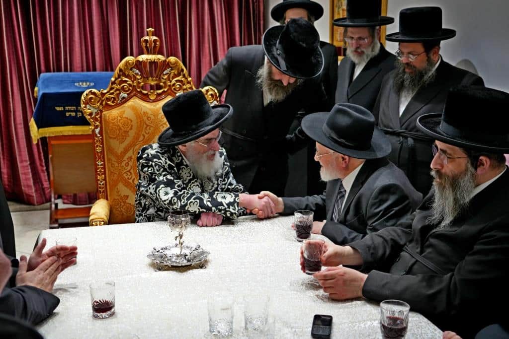 גלריה: מסע המלכות של האדמו"ר מויז'ניץ בלונדון