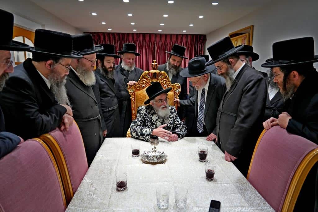 גלריה: מסע המלכות של האדמו"ר מויז'ניץ בלונדון