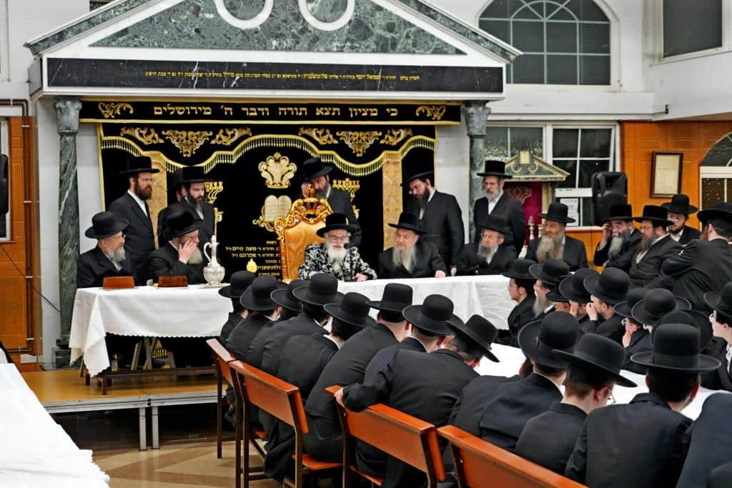 גלריה: מסע המלכות של האדמו"ר מויז'ניץ בלונדון