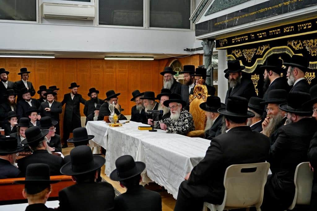 גלריה: מסע המלכות של האדמו"ר מויז'ניץ בלונדון