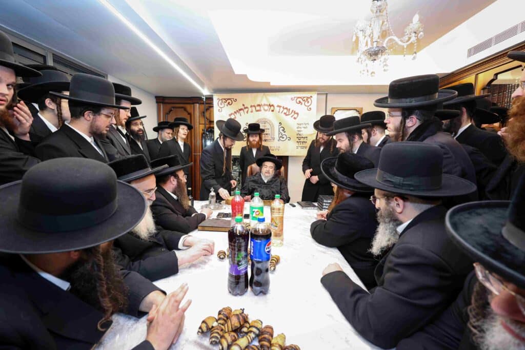 גלריה: מעמד לחיים במעונו של הגה"צ רבי יעקב מאיר שכטר