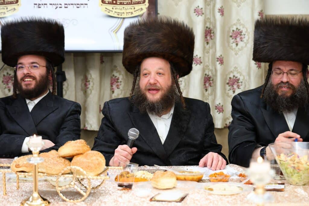 חיפה: ראשי הקהילות החסידיות התכנסו לוועידה מיוחדת