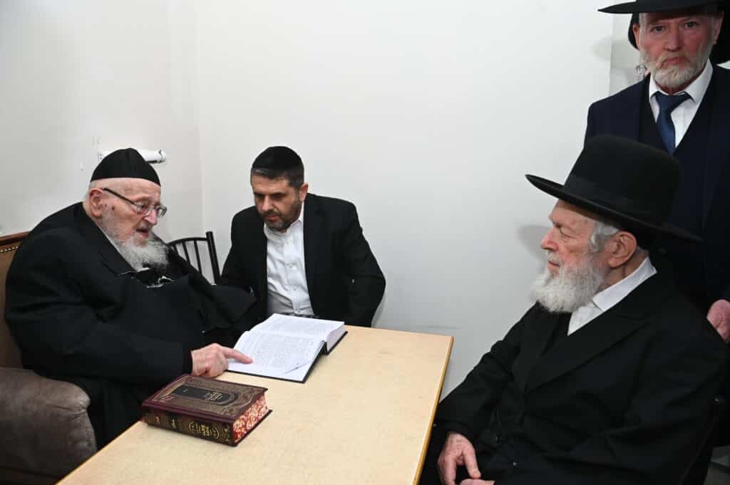 תיעוד: כשהגר"י זילברשטיין הסביר את תפילת "לקיים בנו"